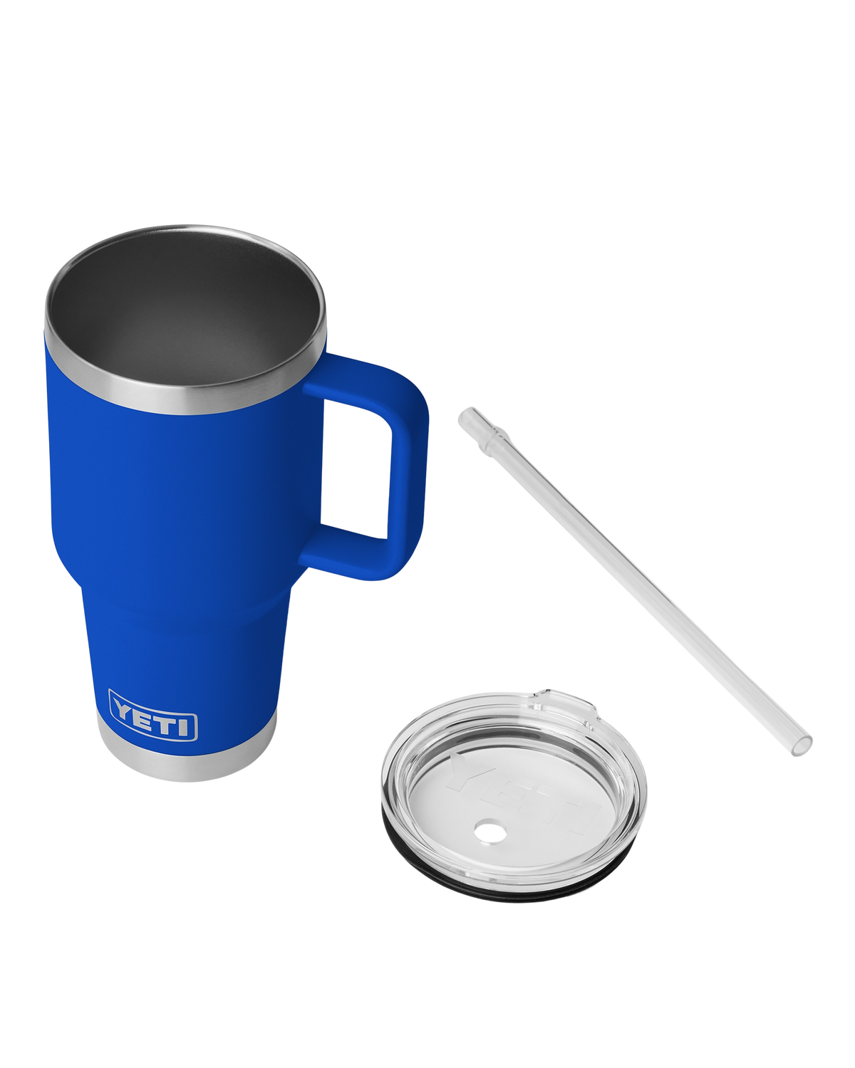 Rambler 35oz Straw Mug in Royal Blue