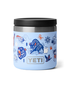 Rambler 8oz Food Jar in Big Sky Summer Camp