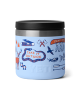 Rambler 8oz Food Jar in Big Sky Summer Camp