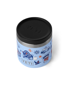 Rambler 8oz Food Jar in Big Sky Summer Camp