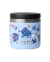 The Yeti Rambler 8oz Food Jar in Summer Graphic Big Sky Blue