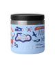 The Yeti Rambler 8oz Food Jar in Summer Graphic Big Sky Blue