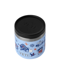 The Yeti Rambler 8oz Food Jar in Summer Graphic Big Sky Blue