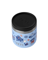 The Yeti Rambler 8oz Food Jar in Summer Graphic Big Sky Blue