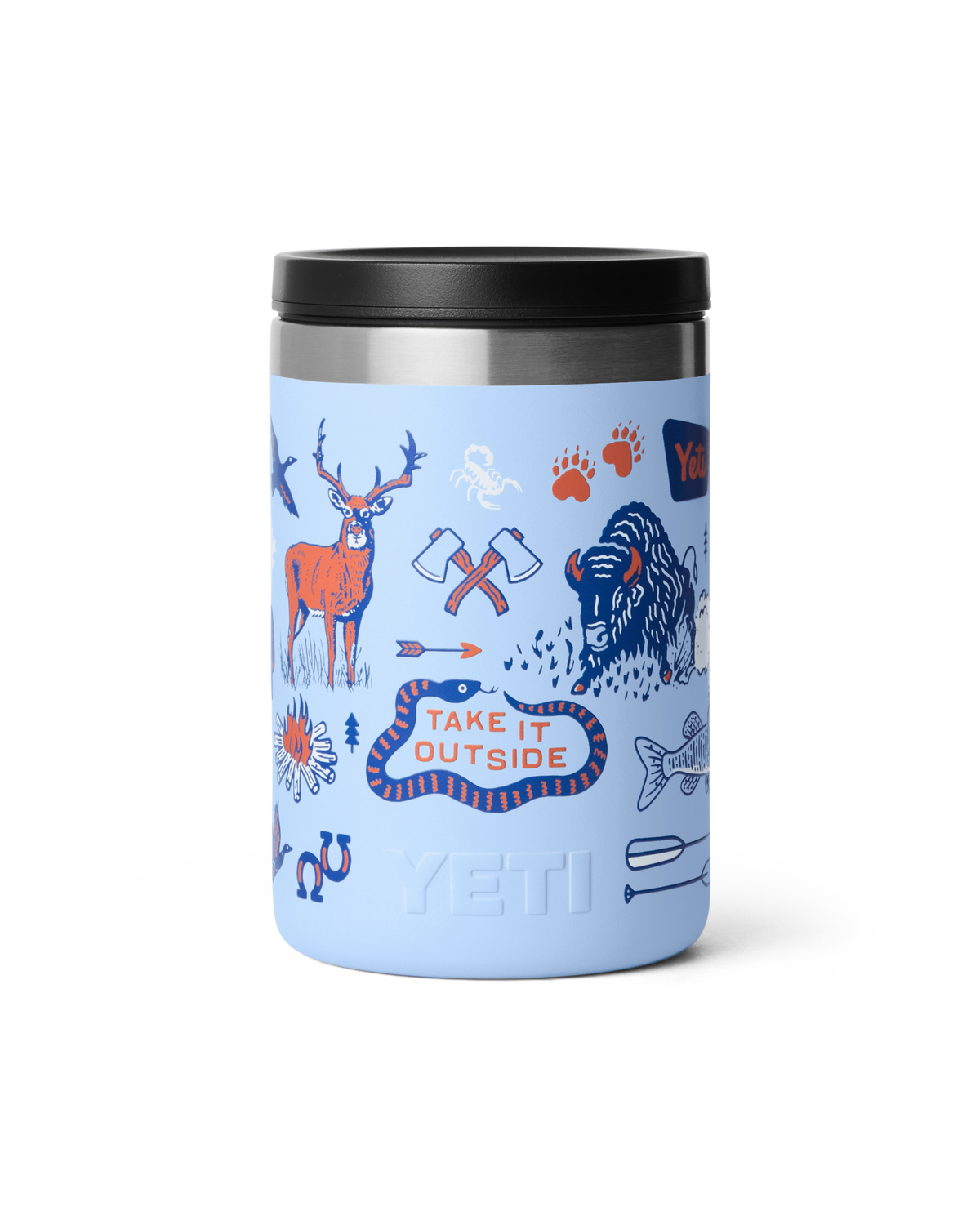 Rambler 16oz Food Jar in Big Sky Summer Camp