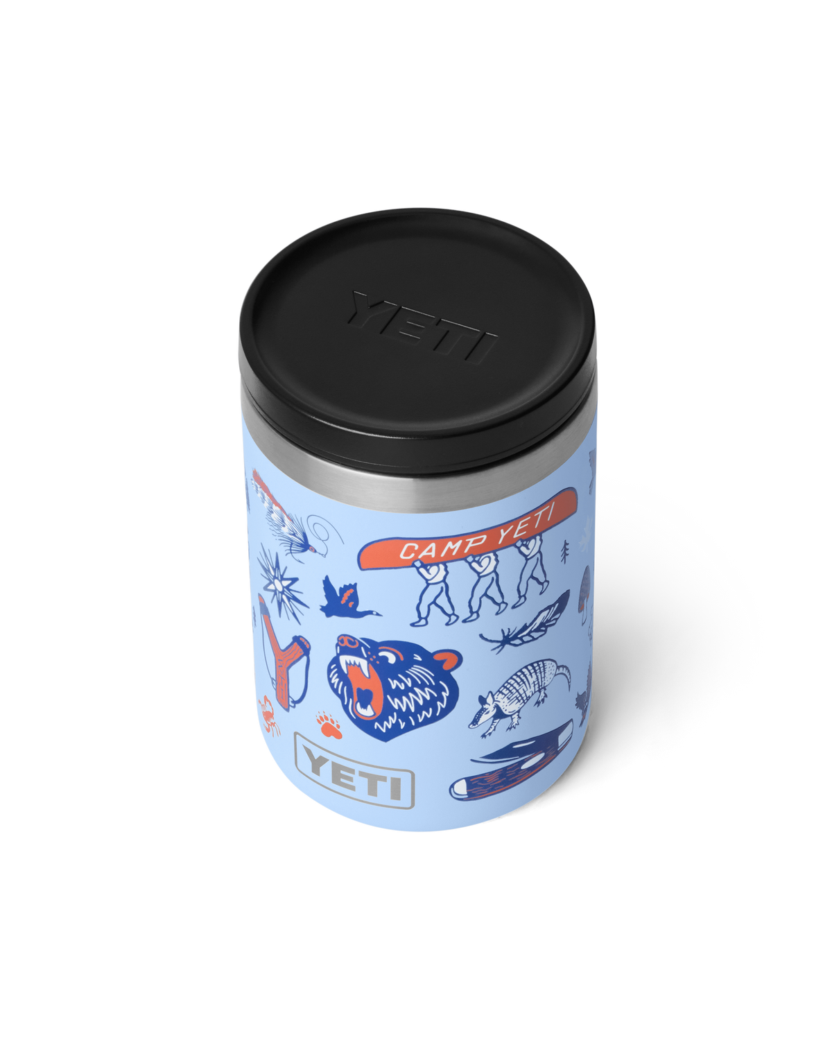 Rambler 16oz Food Jar in Big Sky Summer Camp