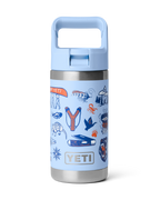 Rambler Junior 12oz Bottle in Big Sky Summer Camp