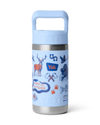 Rambler Junior 12oz Bottle in Big Sky Summer Camp