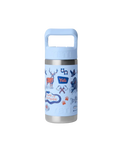 The Yeti Rambler Junior 12oz Bottle in Big Sky Summer Camp