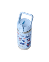 The Yeti Rambler Junior 12oz Bottle in Big Sky Summer Camp