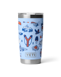 Rambler 20oz Tumbler in Big Sky Summer Camp