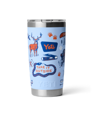 Rambler 20oz Tumbler in Big Sky Summer Camp