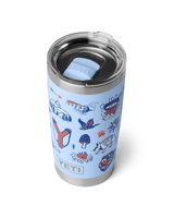 Rambler 20oz Tumbler in Big Sky Summer Camp