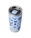 The Yeti Rambler 20oz Tumbler in Summer Graphic Big Sky Bue