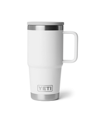 Rambler 20oz Travel Mug with Stronghold Leakproof Lid in White