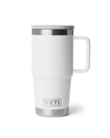 Rambler 20oz Travel Mug with Stronghold Leakproof Lid in White