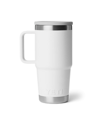 Rambler 20oz Travel Mug with Stronghold Leakproof Lid in White
