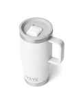 Rambler 20oz Travel Mug with Stronghold Leakproof Lid in White