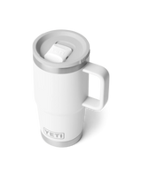 Rambler 20oz Travel Mug with Stronghold Leakproof Lid in White