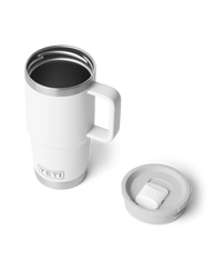 Rambler 20oz Travel Mug with Stronghold Leakproof Lid in White