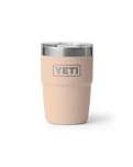 Rambler 8oz Stackable Cup with DuraSip™ Ceramic Lining in Tahini
