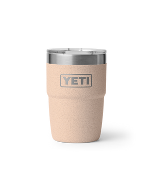 Rambler 8oz Stackable Cup with DuraSip™ Ceramic Lining in Tahini