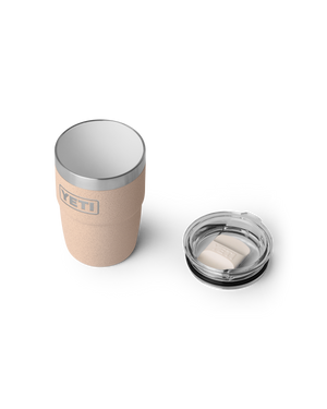 Rambler 8oz Stackable Cup with DuraSip™ Ceramic Lining in Tahini