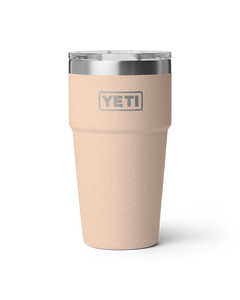 Rambler 20oz Stackable Cup in Tahini