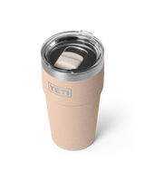 Rambler 20oz Stackable Cup in Tahini