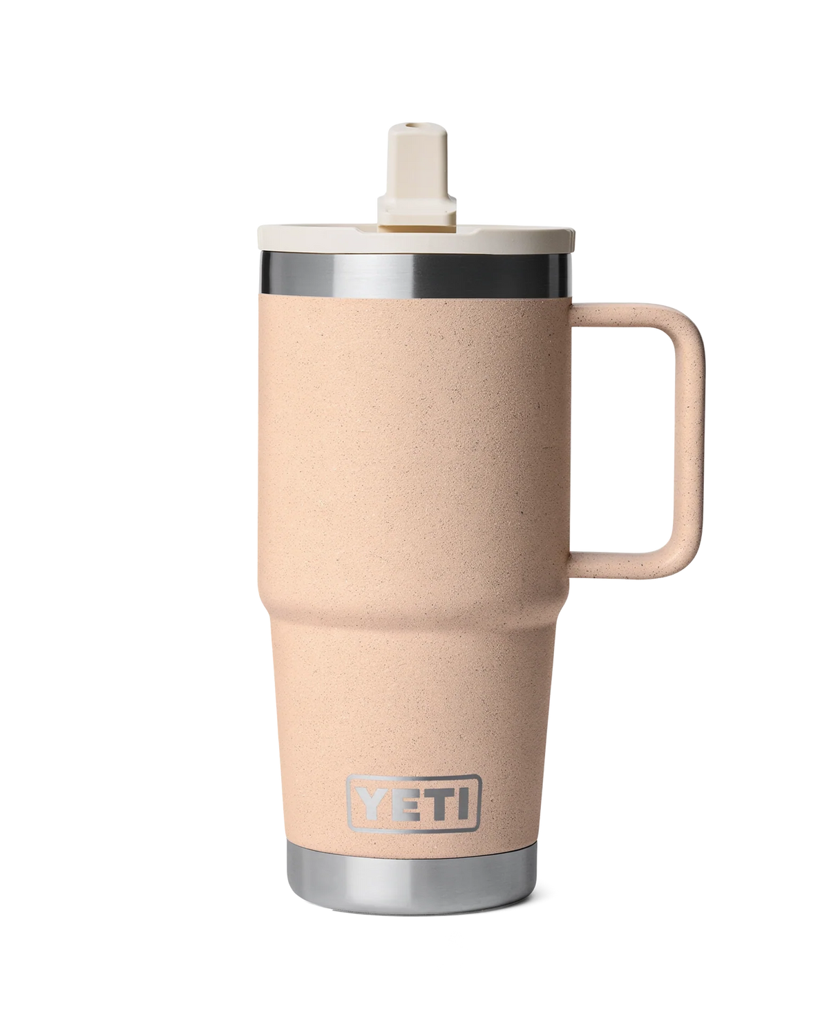 Rambler 20oz Travel Straw Mug in Tahini