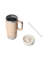 Rambler 20oz Travel Straw Mug in Tahini