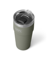 The Yeti Rambler 20oz Stackable Cup in Pampa Green