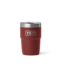The Yeti Rambler 8oz Stackable Tumbler with DuraSip™ Ceramic Lining in Stag Red