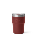 The Yeti Rambler 8oz Stackable Tumbler with DuraSip™ Ceramic Lining in Stag Red