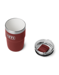 The Yeti Rambler 8oz Stackable Tumbler with DuraSip™ Ceramic Lining in Stag Red