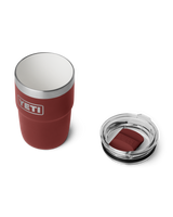 The Yeti Rambler 8oz Stackable Tumbler with DuraSip™ Ceramic Lining in Stag Red