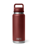 The Yeti Rambler 36oz Bottle with Chug Cap in Stag Red