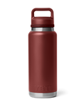 The Yeti Rambler 36oz Bottle with Chug Cap in Stag Red