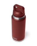The Yeti Rambler 36oz Bottle with Chug Cap in Stag Red