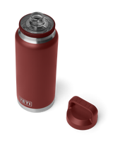 The Yeti Rambler 36oz Bottle with Chug Cap in Stag Red