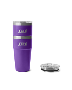 Rambler 20oz Stackable Cup in Pace Purple