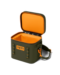 Hopper Flip 12 Soft Cooler in Olive & King Crab Orange