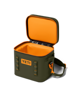 Hopper Flip 12 Soft Cooler in Olive & King Crab Orange