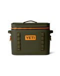 Hopper Flip 18 Soft Cooler in Olive & King Crab Orange