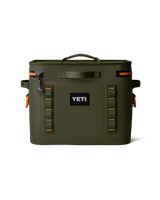 Hopper Flip 18 Soft Cooler in Olive & King Crab Orange