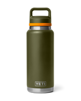Rambler 36oz Bottle with Chug Cap in Olive & King Crab Orange