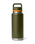 Rambler 36oz Bottle with Chug Cap in Olive & King Crab Orange