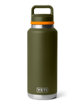 Rambler 46oz Bottle with Chug Cap in Olive & King Crab Orange
