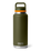 Rambler 46oz Bottle with Chug Cap in Olive & King Crab Orange