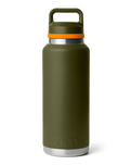 Rambler 46oz Bottle with Chug Cap in Olive & King Crab Orange